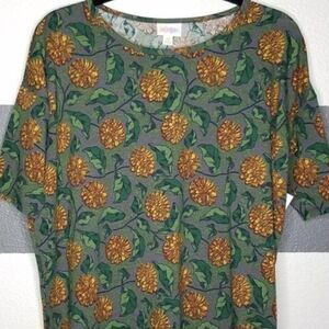 LuLaRoe Irma Tunic Extra Small XS Floral NEW